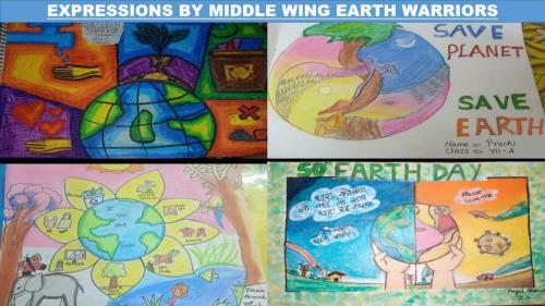 EARTH DAY middle wing 1
